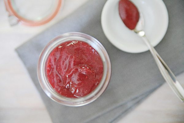 Rhubarb Butter | BourbonAndHoney.com