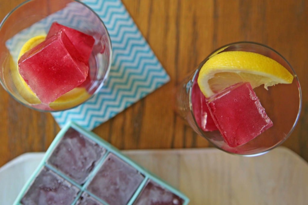 Blueberry Hibiscus Spiked Arnold Palmers | BourbonAndHoney.com