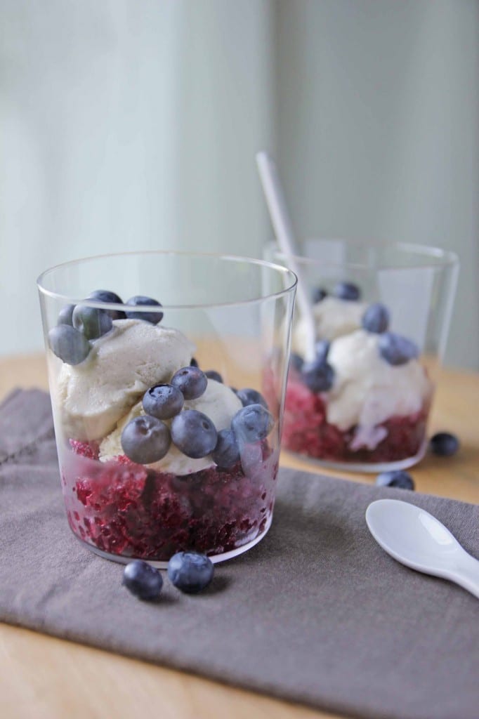 Mixed Berry Granita | BourbonAndHoney.com