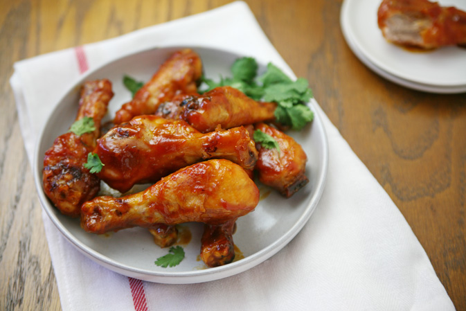 Bourbon Honey Chicken Wings | BourbonAndHoney.com