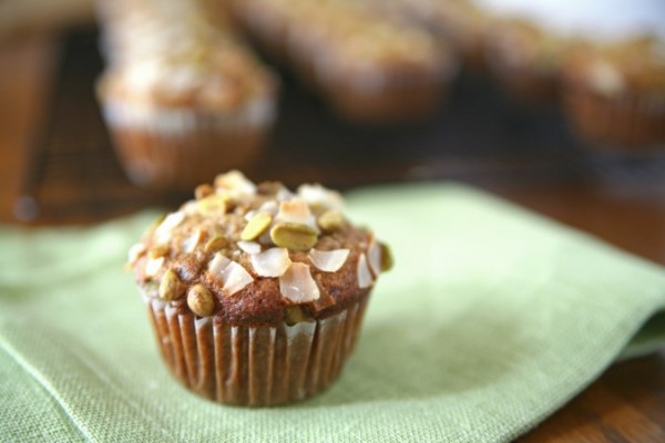 Garam Masala Banana Nut Muffins | BourbonAndHoney.com