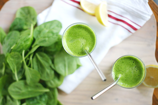 Fresh Pressed Green Juice | BourbonAndHoney.com