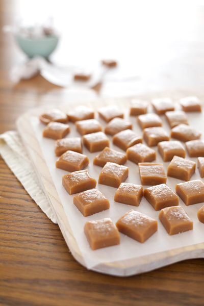 Bourbon and Honey Salted Caramels | BourbonAndHoney.com