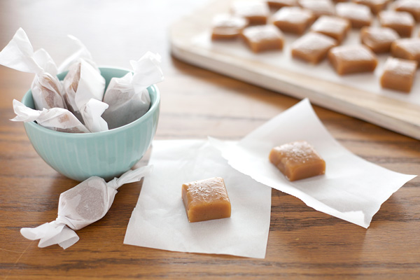 Bourbon and Honey Salted Caramels | BourbonAndHoney.com