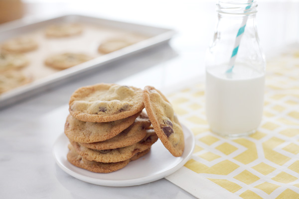 The Best Basic Chocolate Chip Cookies | BourbonandHoney.com