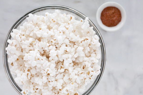 Spicy Popcorn | BourbonandHoney.com