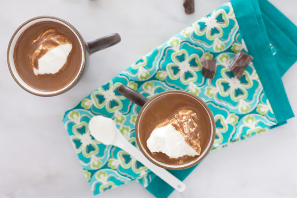 Irish Hot Chocolate | BourbonandHoney.com