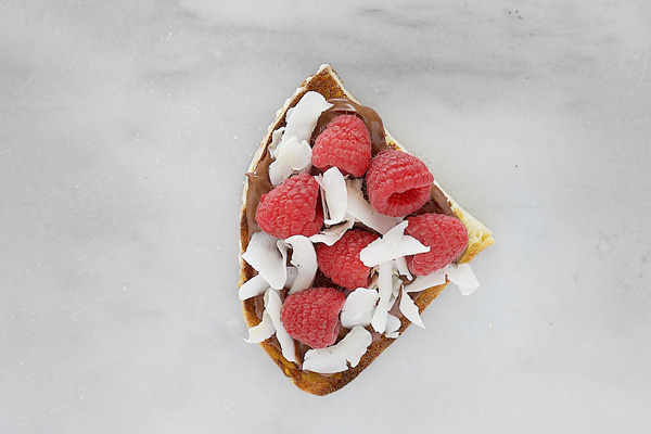 Nutella and Raspberry Toast | BourbonAndHoney.com