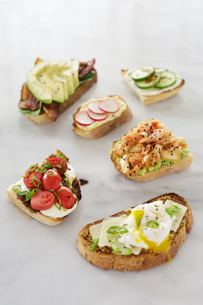 Savory Toast | BourbonAndHoney.com