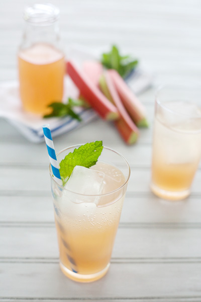 Rhubarb Shrub | BourbonAndHoney.com