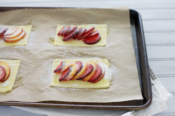 Nectarine and Plum Tarts | BourbonandHoney.com