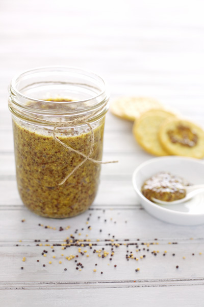 Bourbon and Honey Coarse Mustard | BourbonandHoney.com