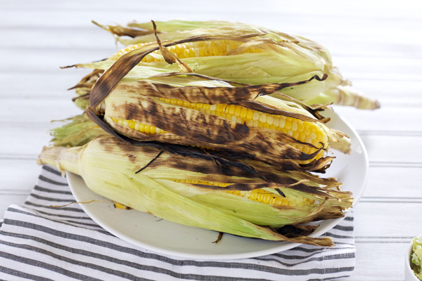 Grilled Corn on the Cob | BourbonandHoney.com