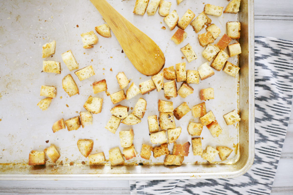 Chicken Caesar Salad | BourbonAndHoney.com