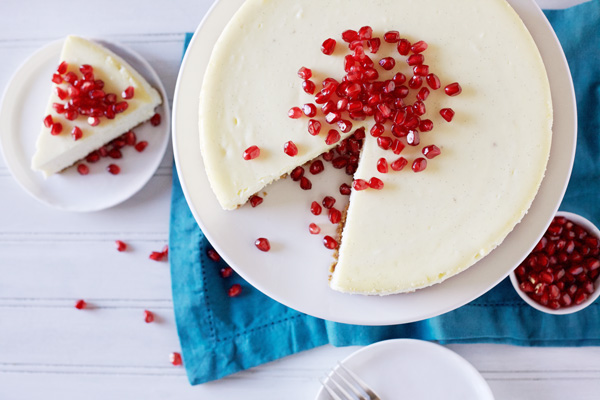 Vanilla Bean Cheesecake | BourbonandHoney.com