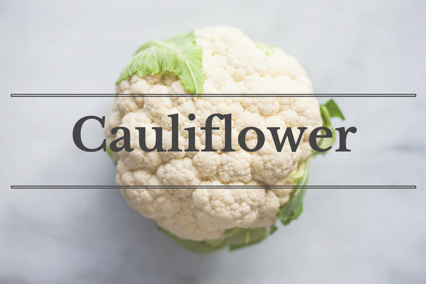 What's in Season: November - Cauliflower | BourbonandHoney.com