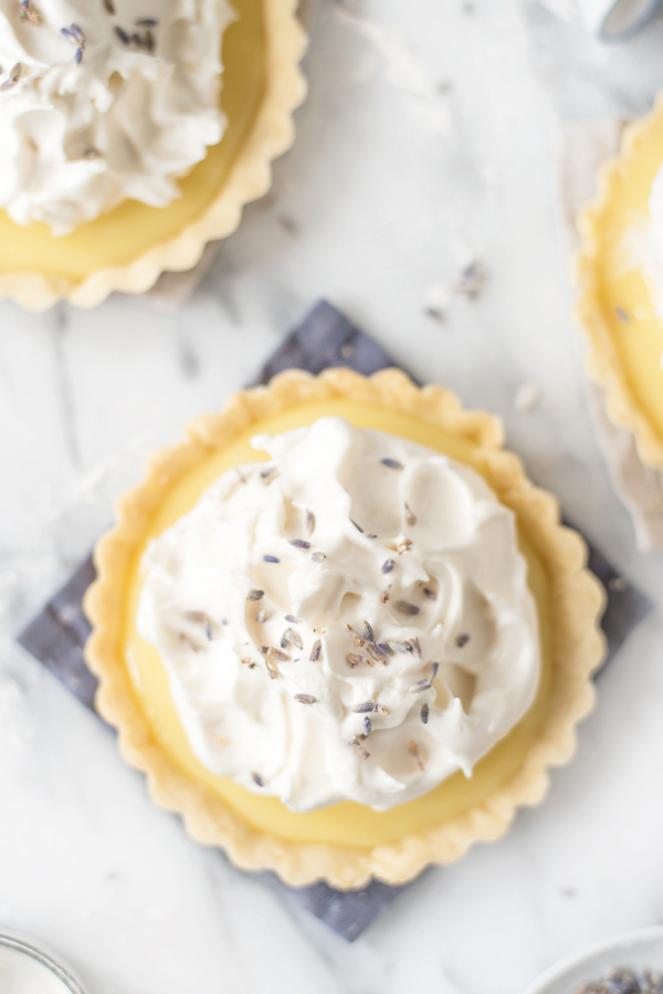 Lemon Lavender Tarts | Bouchon Pate Sucree