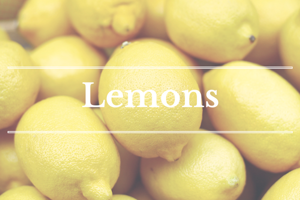 What's in Season: February - Lemons | BourbonandHoney.com