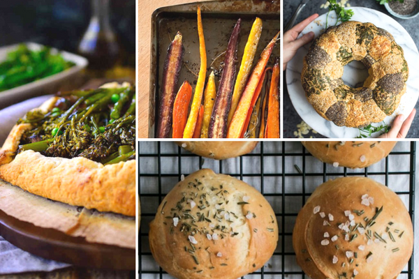 16 Easy Easter Recipes | BourbonandHoney.com -- Roasted veggies, fresh homemade bread and sweet treats, these 16 Easy Easter recipes will be the best way to celebrate the holiday and welcome spring!