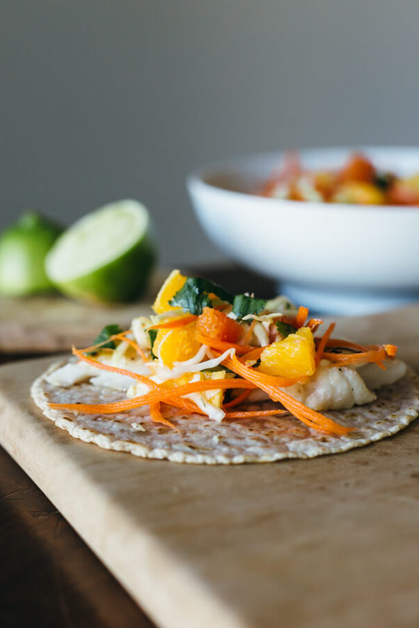 grilled-fish-tacos-with-citrus-carrot-slaw-Downshiftology
