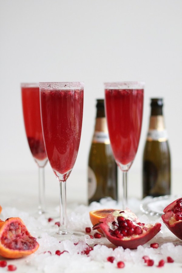 Blood Orange Mimosas | Spices in My DNA