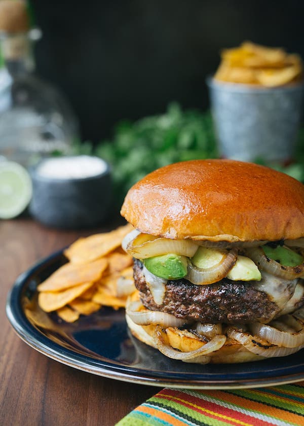 Mojo Beef Burgers | Striped Spatula