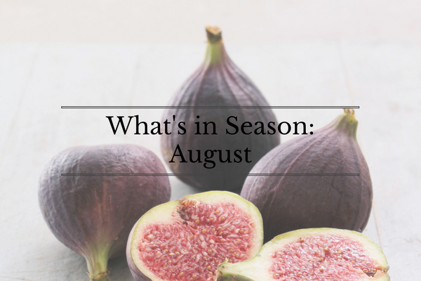What's in Season: August -- From mangos and cucumbers to blackberries and swiss chard this ‘What’s in Season’ feature is a collection of the best fruits, veggies and recipes for the month of August.
