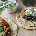 Sweet Potato and Black Bean Tacos | BourbonAndHoney.com