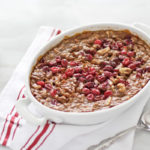 Baked Gingerbread Oatmeal with Bourbon Sauce | BourbonAndHoney.com