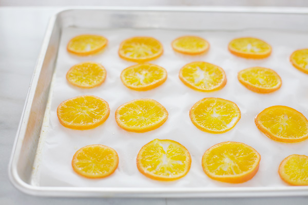 Chocolate Dipped Candied Tangerine Slices | BourbonandHoney.com