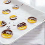 Chocolate Dipped Candied Tangerine Slices | BourbonandHoney.com
