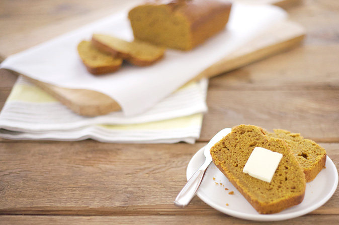 Pumpkin Gingerbread | BourbonAndHoney.com