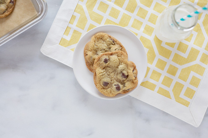 The Best Basic Chocolate Chip Cookies | BourbonandHoney.com