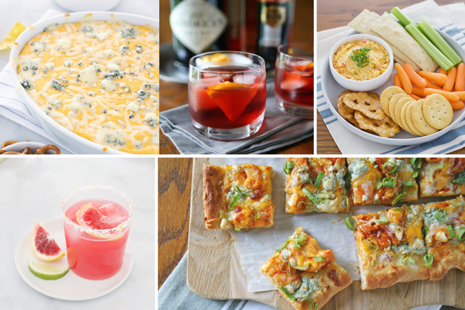 Recipe Roundup: 20 Best Super Bowl Snacks and Cocktails | BourbonandHoney.com