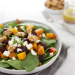 Beet Salad with Feta and Spiced Walnuts | BourbonandHoney.com