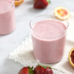 Blood Orange and Strawberry Kefir Smoothies | BourbonandHoney.com