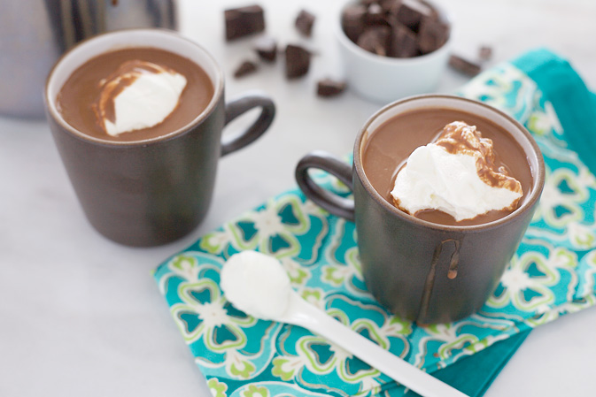 Irish Hot Chocolate | BourbonandHoney.com