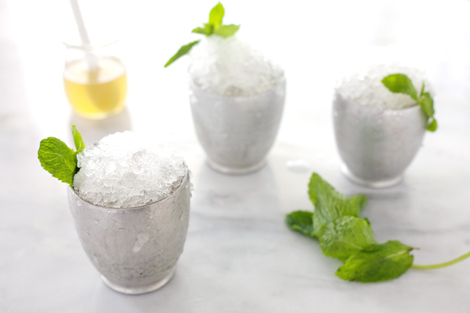 Bourbon and Honey Mint Julep | BourbonAndHoney.com