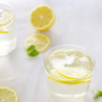 White Wine Spritzer | BourbonAndHoney.com -- Refreshing, lemony and delicious, this White Wine Spritzer is the perfect warm weather cocktail.