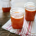 Fermented Hot Sauce | BourbonAndHoney.com -- Lots of chilies, sweet bell peppers and fresh garlic make this homemade Fermented Hot Sauce spicy and super flavorful!