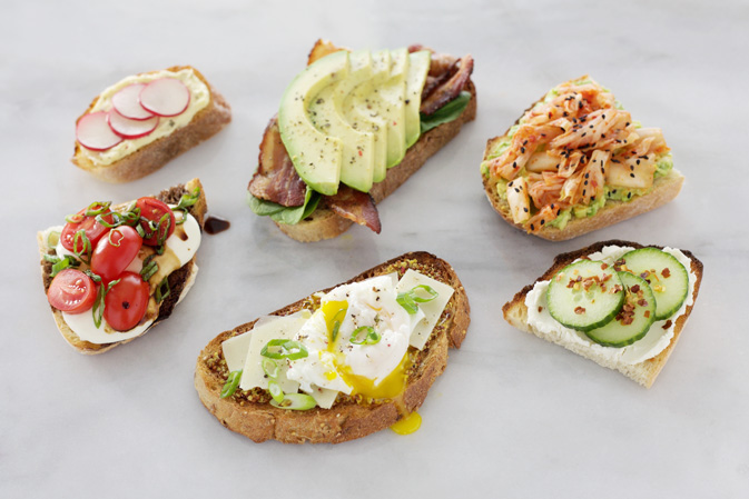 Savory Toast | BourbonAndHoney.com