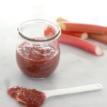 Vanilla Rhubarb Chia Jam | BourbonAndHoney.com