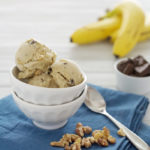 Chunky Monkey Banana Ice Cream | BourbonandHoney.com