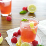 Bourbon and Honey Raspberry Lemonade | BourbonAndHoney.com