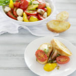 Caprese Salad Crostini | BourbonandHoney.com