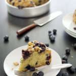 Lemon Blueberry Coffee Cake | BourbonAndHoney.com