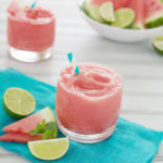 Watermelon Tequila Slush | BourbonandHoney.com