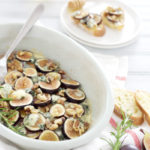 Roasted Figs with Blue Cheese and Honey | BourbonAndHoney.com