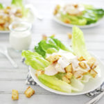 Chicken Caesar Salad | BourbonAndHoney.com