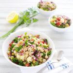 Rainbow Veggie Grain Salad | BourbonAndHoney.com